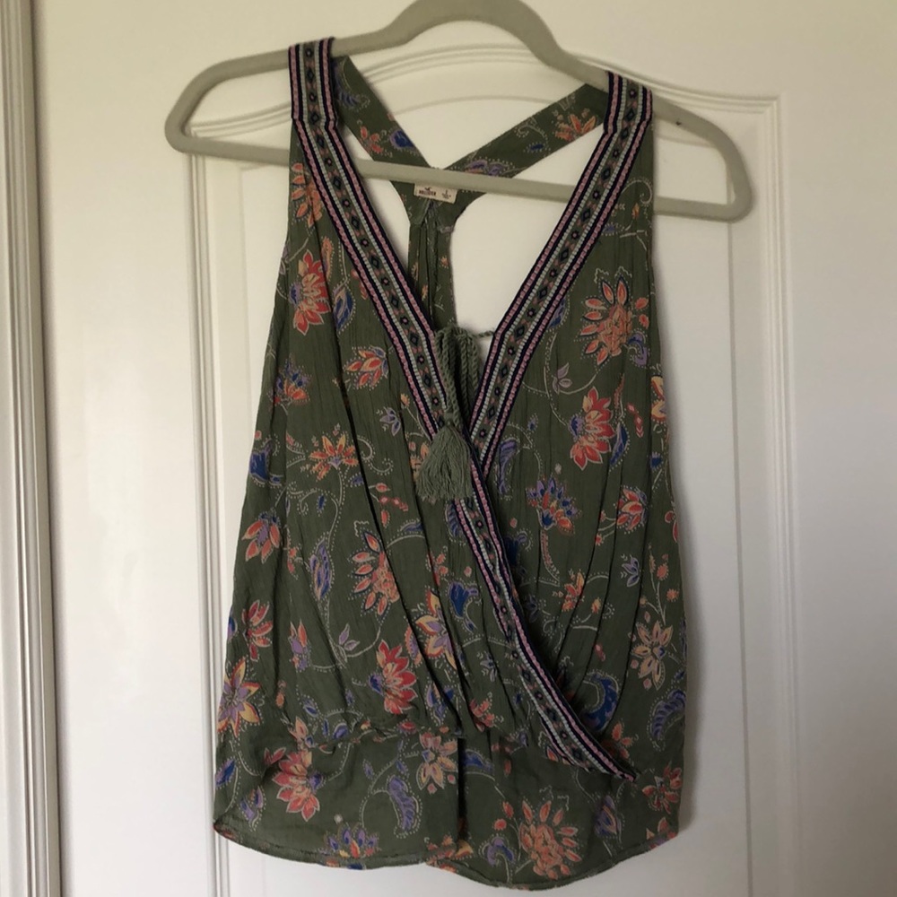 Hollister Beautifully Embroidery Blouse